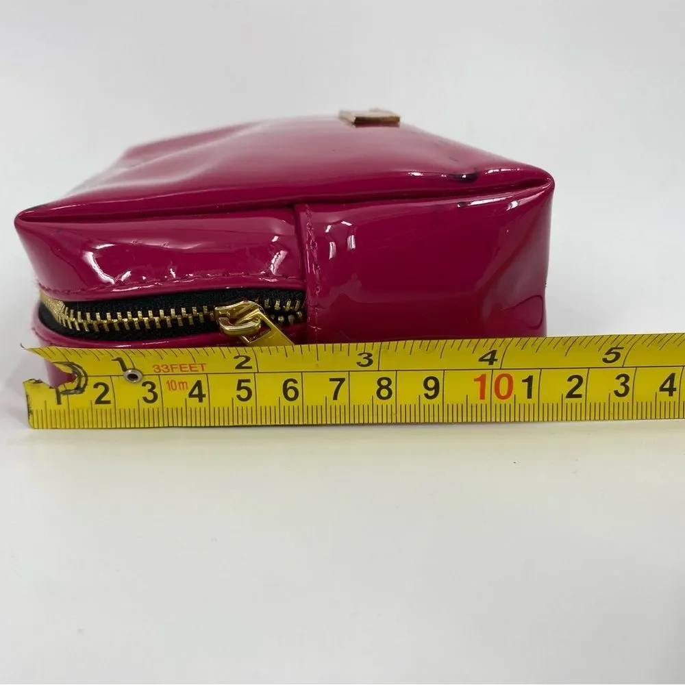 Yves Saint Laurent Fuchsia Cosmetic Bag